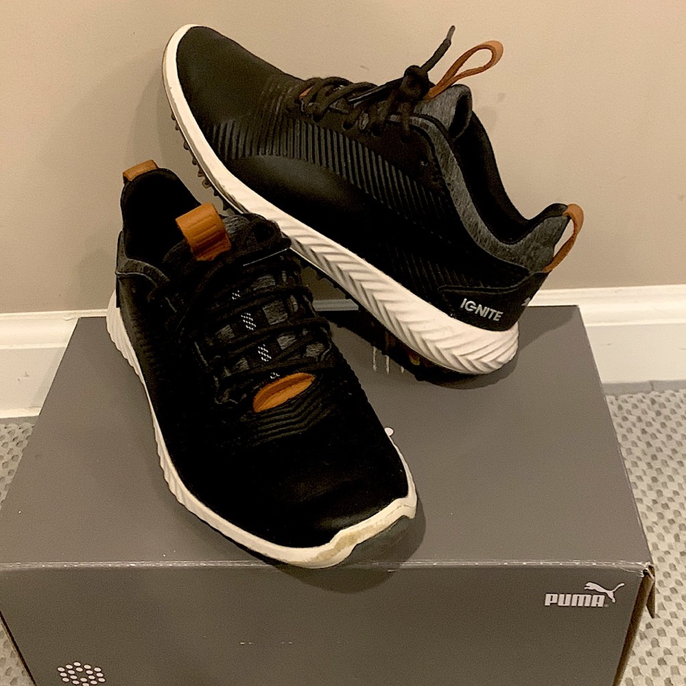 PUMA GOLF Unisex-Child Ignite Pwradapt 2.0 Golf Shoe